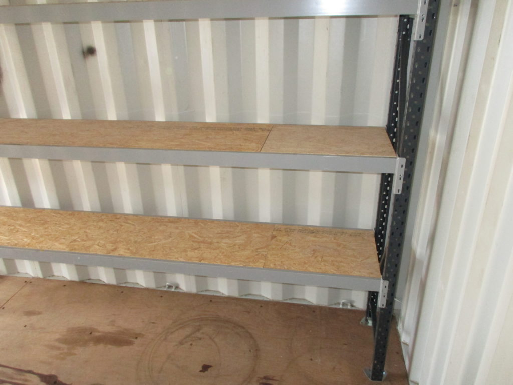 Doppel High Container Regal 20´ Seecontainer inkl. Regal & E-Paket - BHL